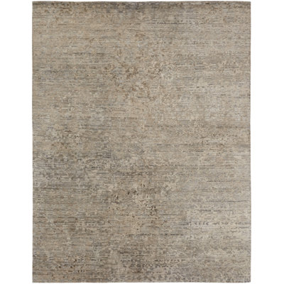 Woehler Abstract Area Rug in Beige