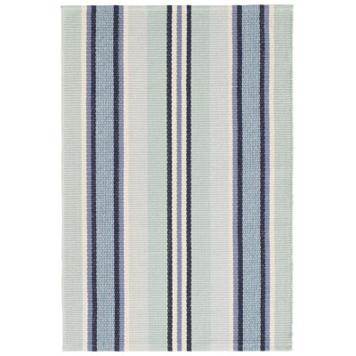 Barbados Stripe Handwoven Cotton Rug