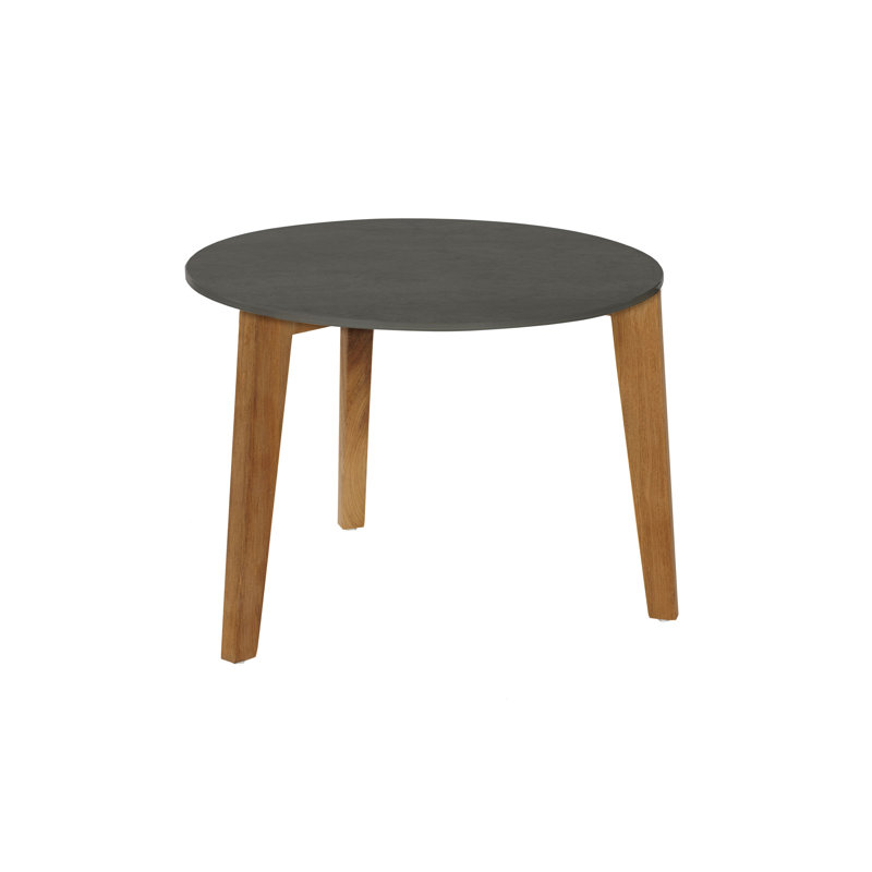 Table basse Attol, H 17,5 po x L 25 po x l 25 po, Anthracite