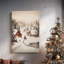 Golden Carol de l'aube - Toile tendue avec châssis de qualité supérieure-130660696