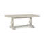 Table de salle à manger à tréteaux en bois massif de 78 po Kinston-314315106