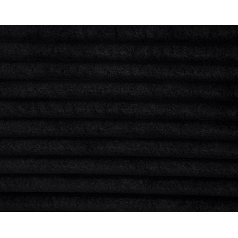 Roca Boneless Modular Power Loveseat, Black Corduroy