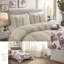Ensembles de literie en coton confortables, rayures bohémiennes pour une maison confortable