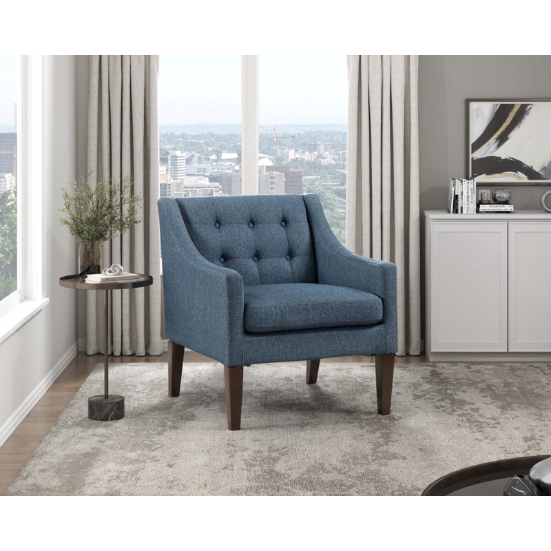 Chaise d'appoint Contemporary Living Furniture, Bleu