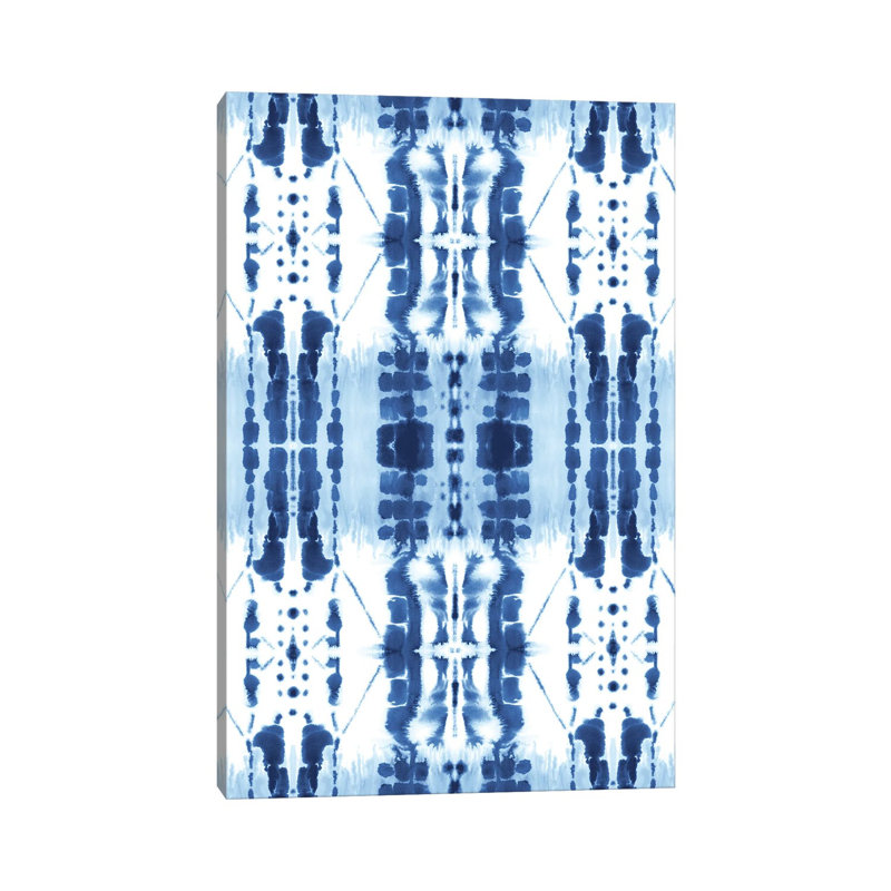 Paradigm Blue by Jacqueline Maldonado - Wrapped Canvas Print, 20.32 cm H x 30.48 cm W