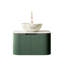 Meuble-lavabo 24 po, armoire de salle de bain en contreplaqué rayé à bords arrondis avec tiroir, vasque en céramique blanc mat et plateau en pierre frittée, pré-assemblé-136592883-136592894