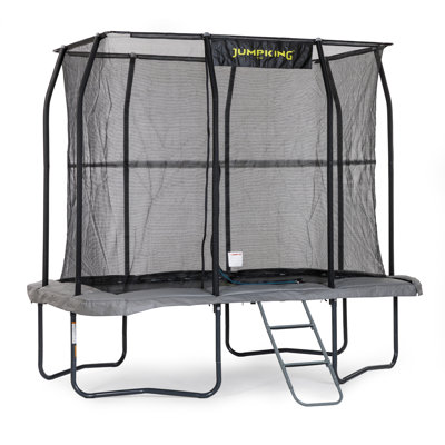 6ft x 9ft JumpKing Rectangular Combo Pro Trampoline with Safety Enclosure