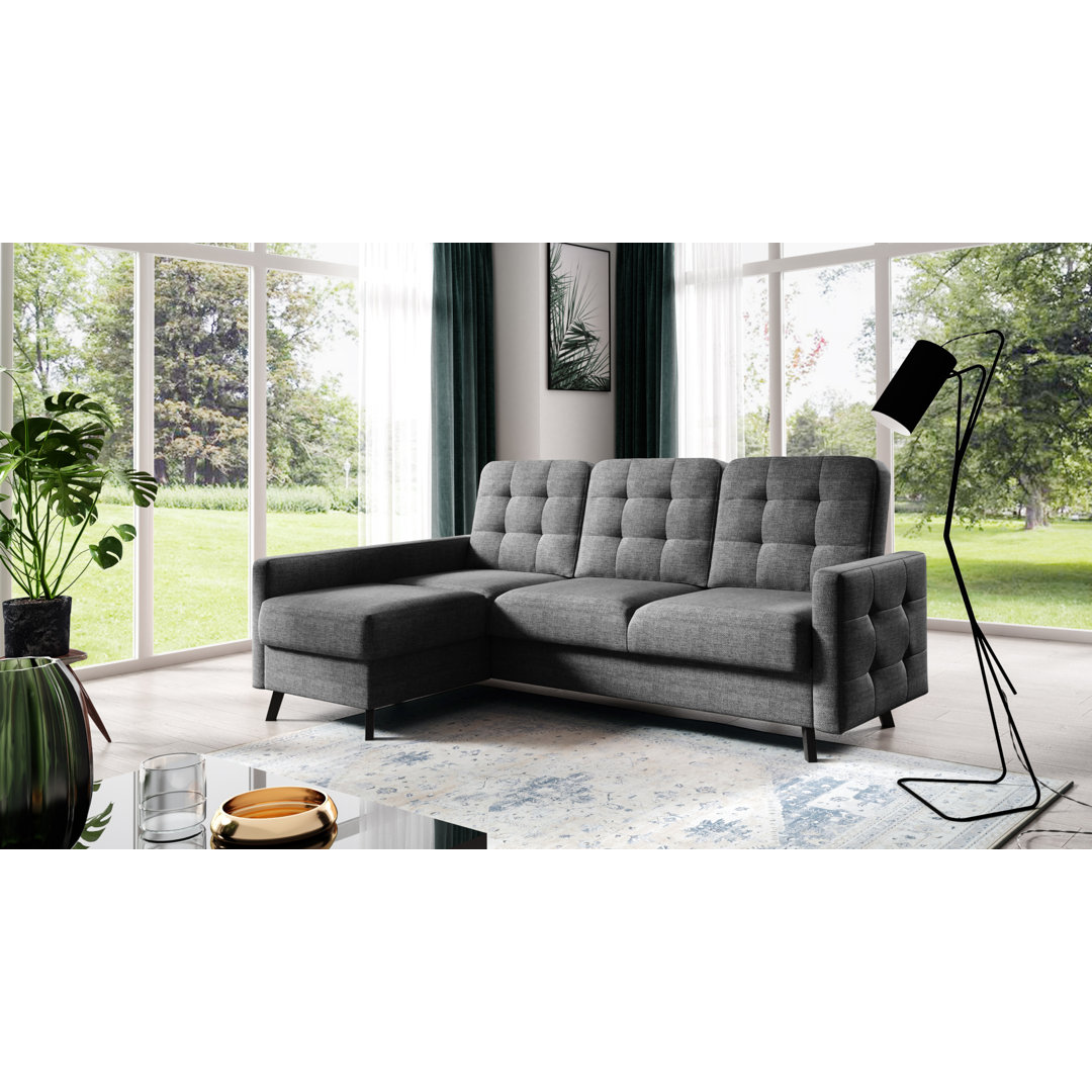 Ecksofa Garofalo mit Bettfunktion