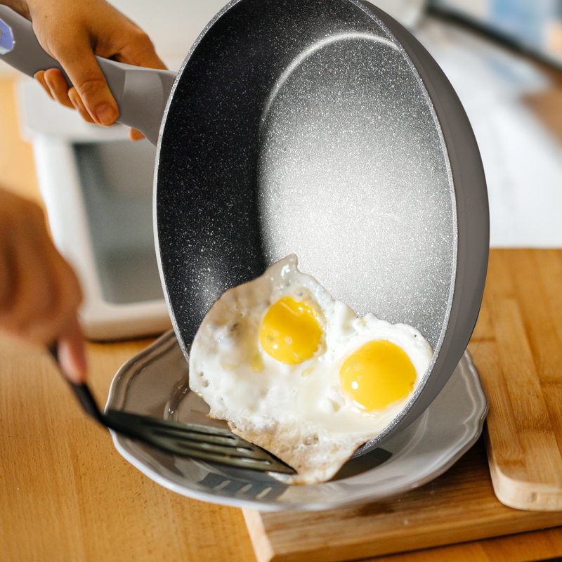 Aluminum Non-Stick Frying Pan, 28 cm, Blue