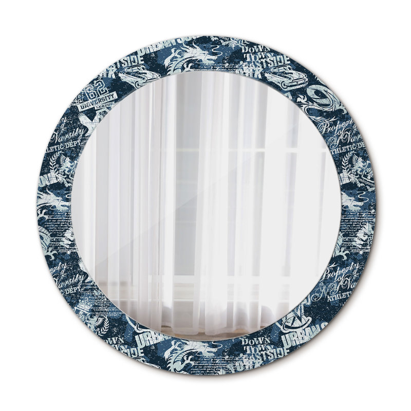 Huldar Glass Flat Wall Mirror