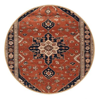 Tapis brun lavable à la machine