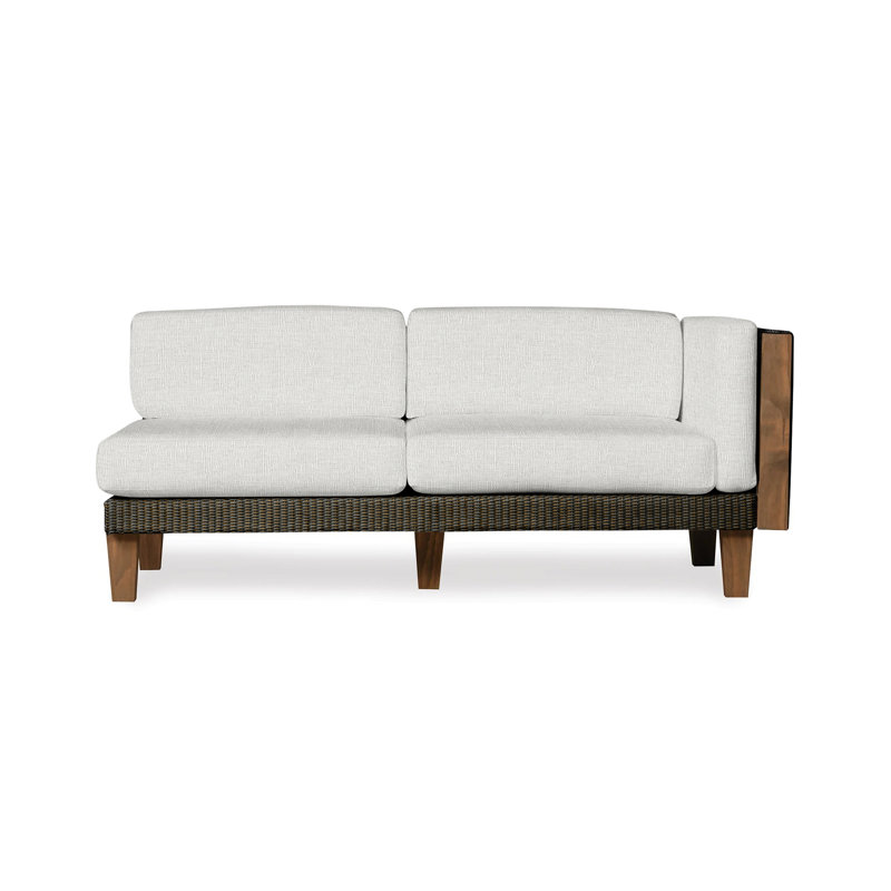 Catalina Outdoor 2 - Seat Loveseat, Sailcloth Seagull, Mink