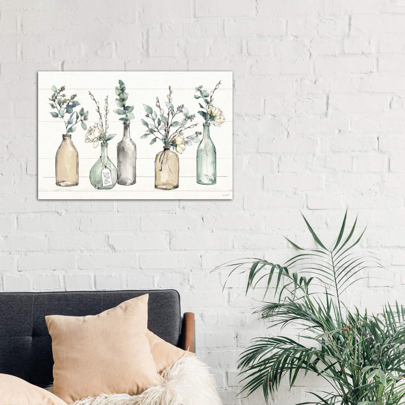 « modern campagne i » par anne tavoletti-impression, Toile tendue, H 18 po x l 26 po x P 1,5 po