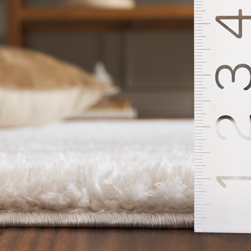 Karime Tahoe Shag Performance Rug, Rectangle 5' x 7'