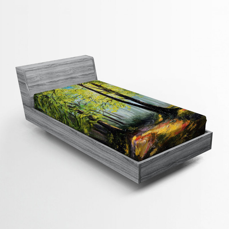 Microfiber Fitted Sheet, Twin Fitted Sheet