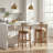 Hanover Swivel Bar Height Stool, 30", Set of 2-111912702-111912701