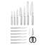 Ensemble de porte-couteaux 15 pièces KitchenAid Gourmet