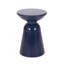 Tables d'appoint d'extérieur en fer avec design évasé, ensemble de 2-410066763