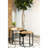 Natural And Black 2-Piece Nesting Table_Coffee Table