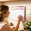 Calendrier d'arrivée 2027 - Décoration murale - Calendrier à cocher-509667334