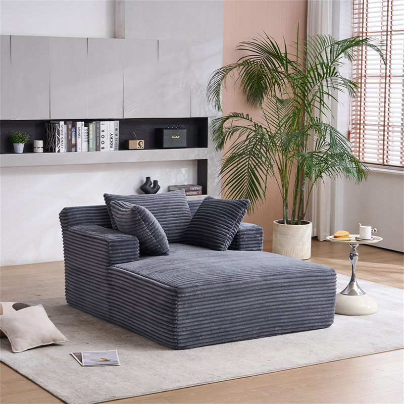 Chaise longue surdimensionnée d'intérieur