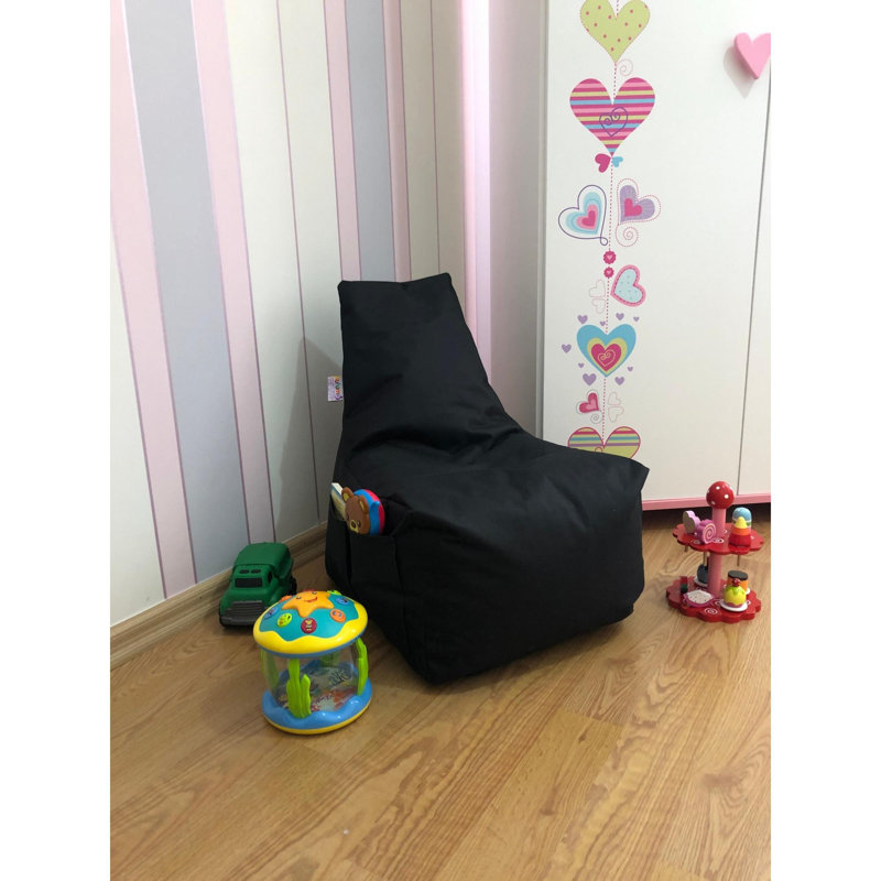 Fauteuil à billes, Polyester noir