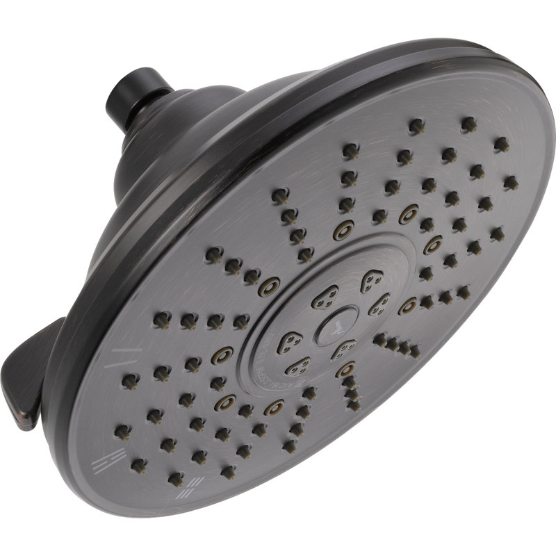 Universal Showering Multi Function Fixed Shower Head, Venetian Bronze