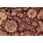 Bahad?r Oriental Hand-Knotted Rectangle 6'2" x 9'1" Wool Area Rug in Maroon/Beige