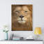 Lion de Juda - reproduction sur toile tendue-1636629174