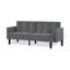 Velvet Futon Couch Convertible-1735251505