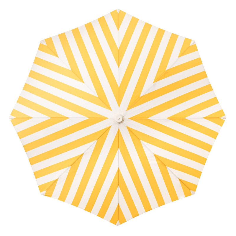Amalfi Umbrella, Yellow White 