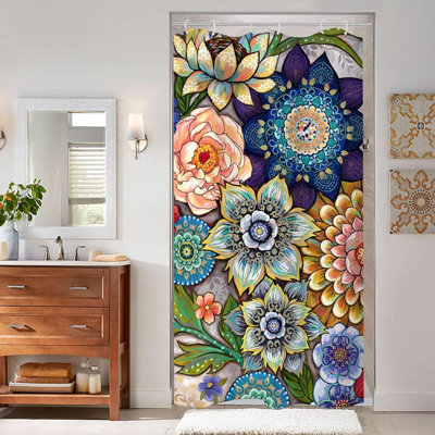 Rideau de douche Boho Floral