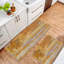 Tapis de cuisine abstraits, ensemble de 2 tapis de cuisine