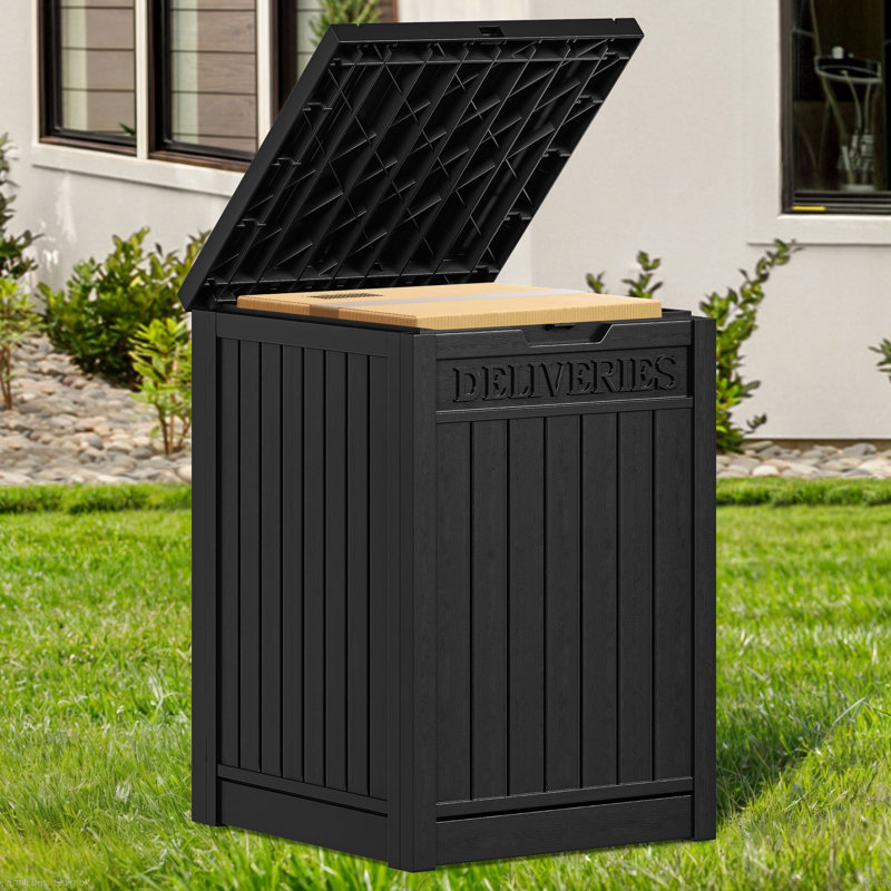 Boîte de rangement pour boîte aux lettres Balconera, Noir