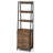 17 Stories Ladder Bookshelf Tall Bookcase W/ 3 Open Shelves Printer Stand 3 Storage Drawers-1610200101