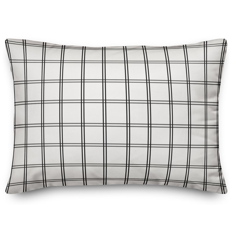 Plaid Throw Pillow