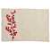 Zaylee Embroidered Berry Design Placemat and Napkin Set (4 Placemats + 4 Napkins)
