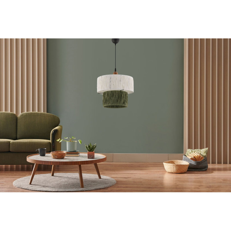 Lustre, Blanc/vert