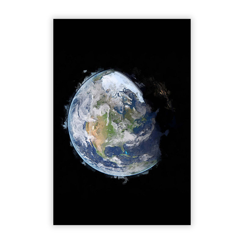 The Beauty of Planet Earth - Frameless Print, 59.4 cm H x 42 cm W
