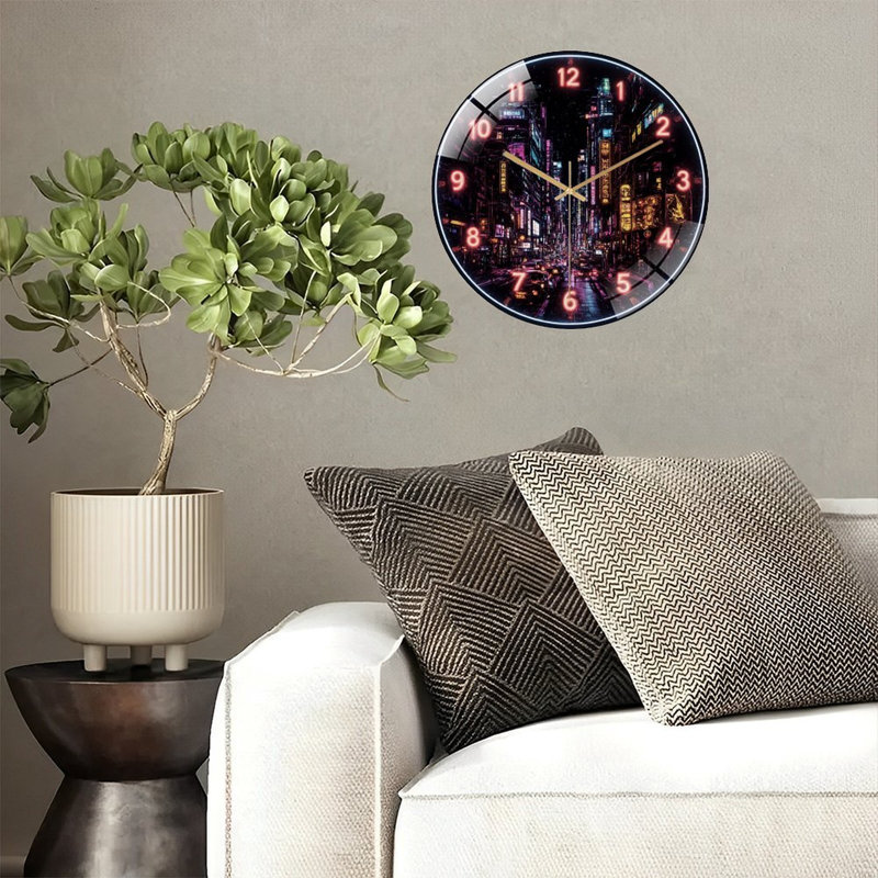 Horloge murale 12 po