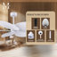 Alessandra Tropical - Five Blade Ceiling Fan - Matte White Finish - Matte White Blades-1004283743-1004283680