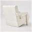 Chaise d'appoint moderne rembourrée en lin beige avec structure en bois de pin pour le salon-1615796559