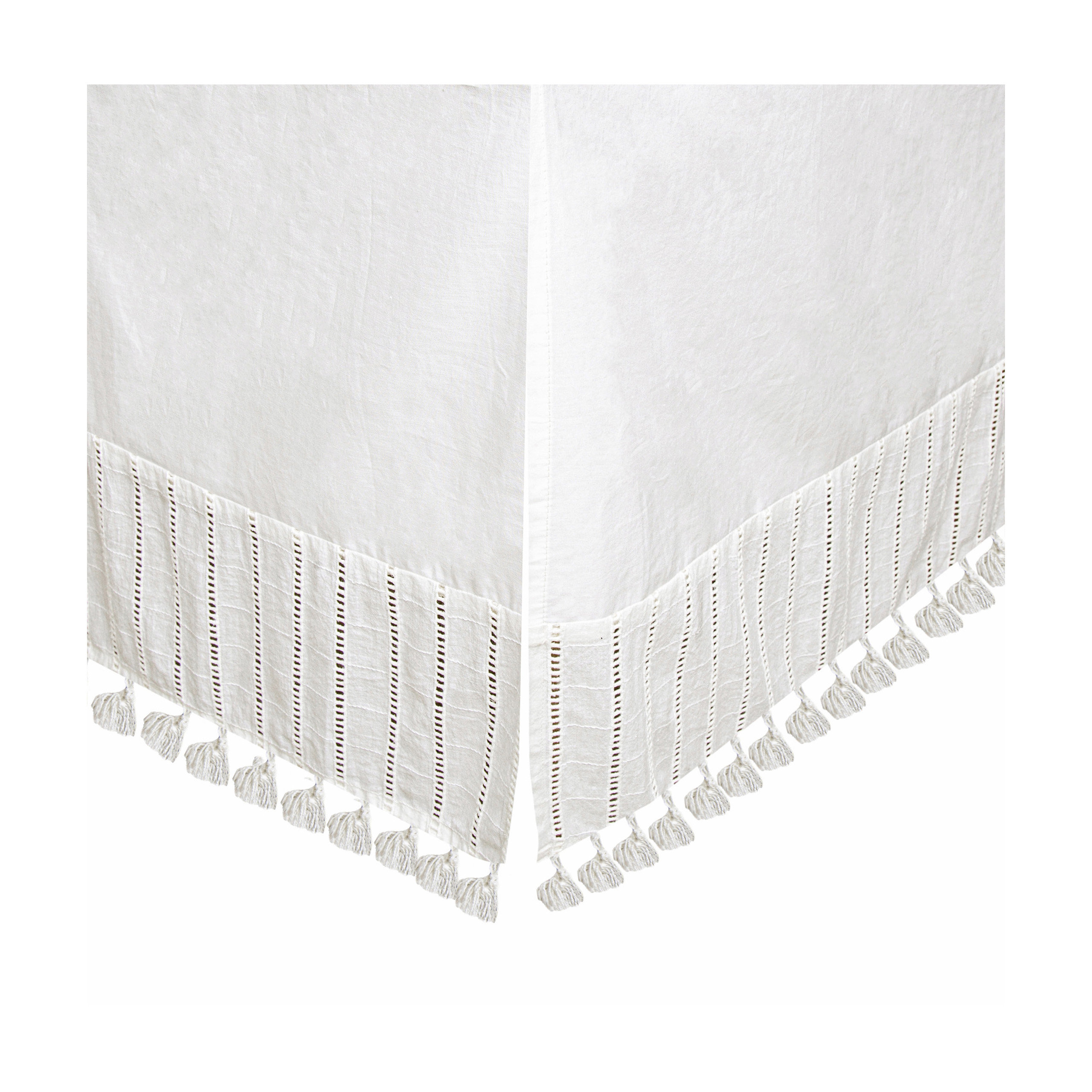 Boho Desert Mudcloth Crib Skirt