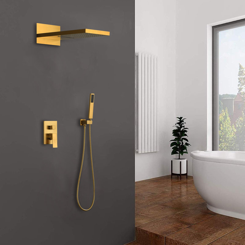 Complete Shower System With Rough In-valve