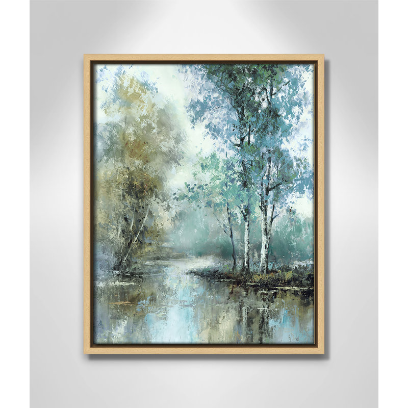«Spring's Grace I Print» par T.C. Chiu, Naturel, H 15,5 po x l 12,5 po