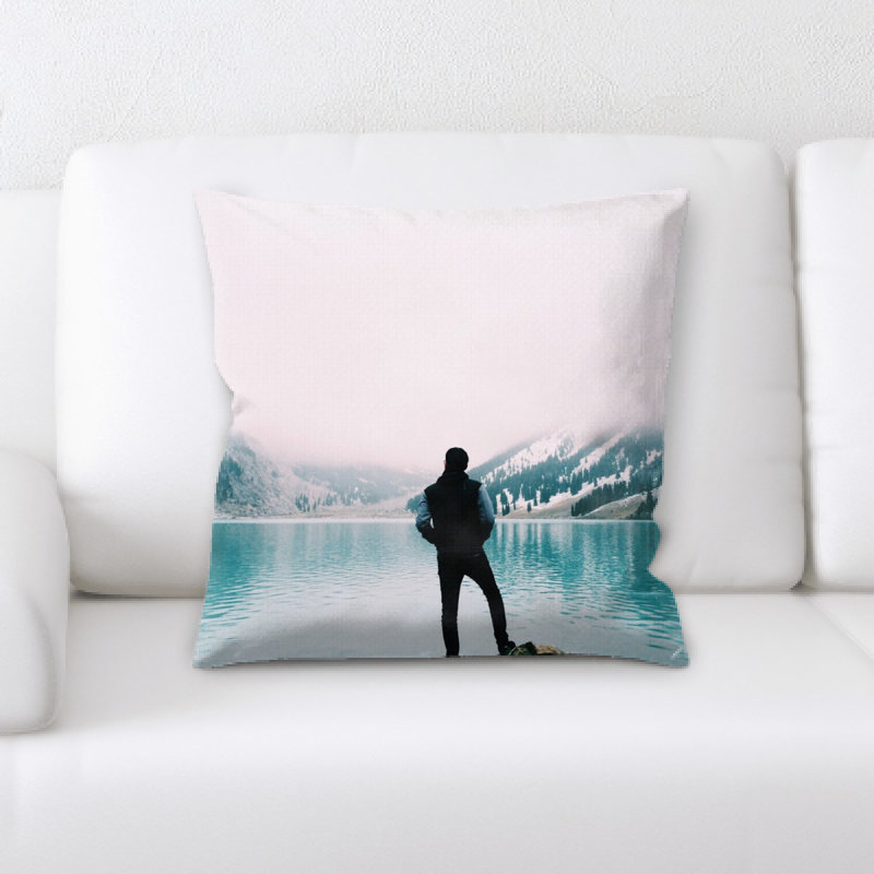 Coussin décoratif mountain lake