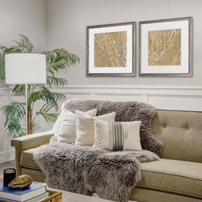" Birch Wood I " 2 - Pieces
