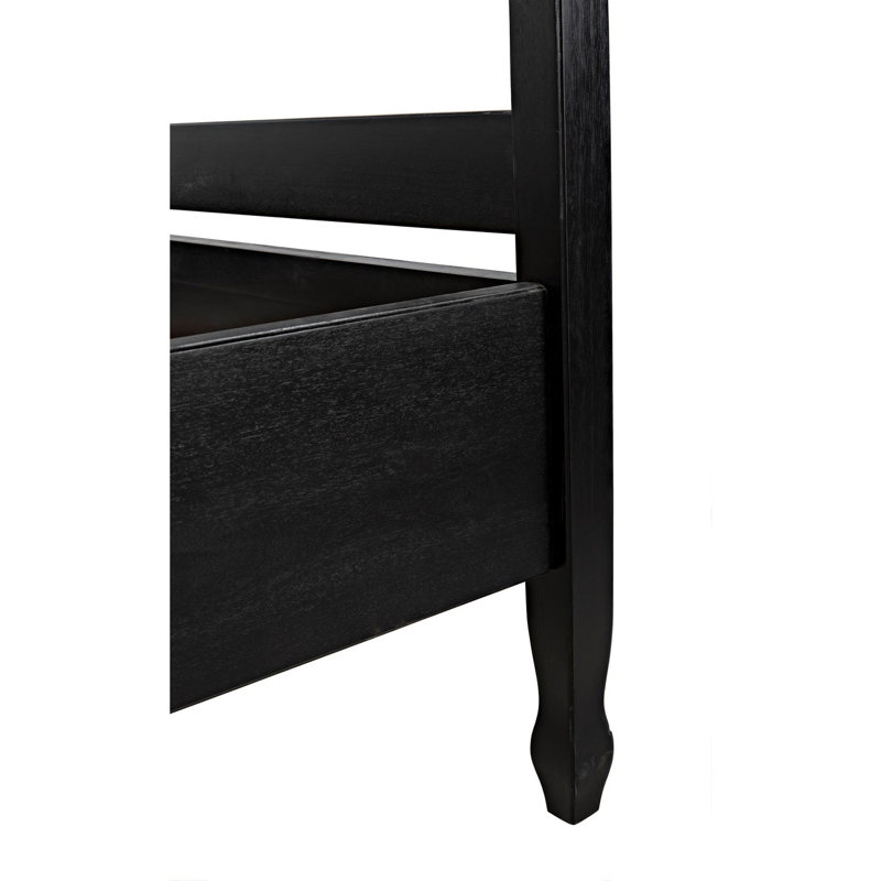 Venice Solid Wood Four Poster Bed, Weathered, Queen