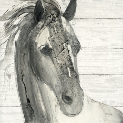 In The Wind I Shiplap by Albena Hristova - Wrapped Canvas Painting