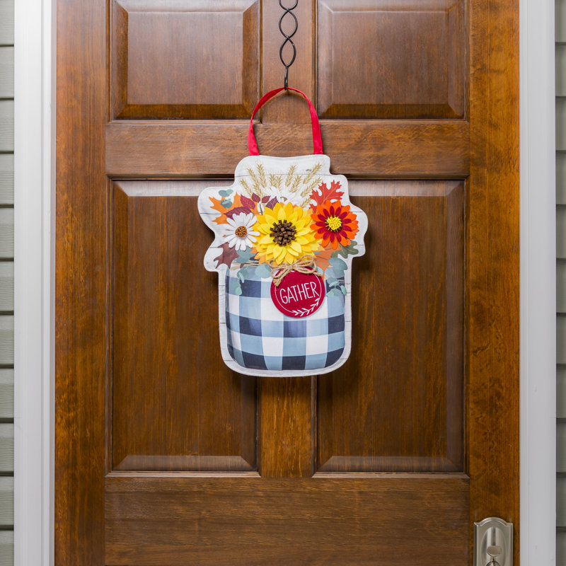 Décoration de porte en pot Mckennzie